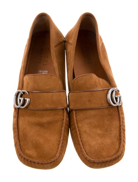 gucci gg marmont loafers|gucci marmont loafers suede.